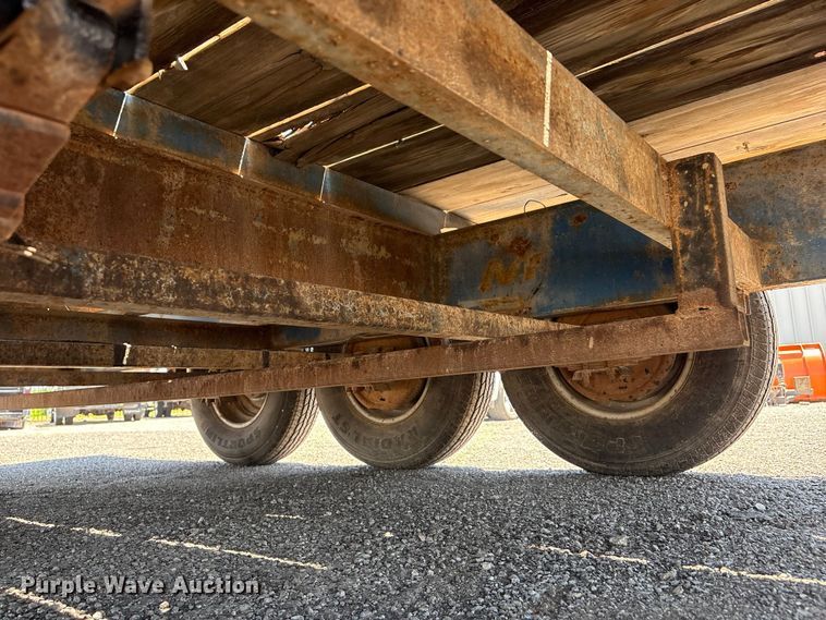 image for item EG9209 1970 Shop Built flatbed trailer