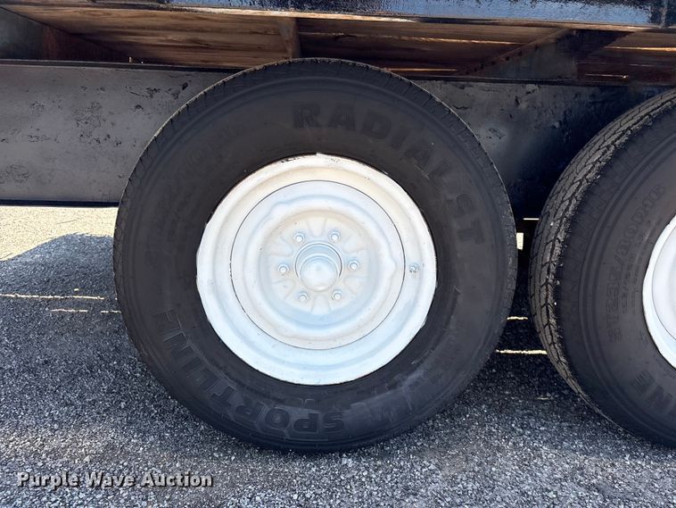 image for item EG9209 1970 Shop Built flatbed trailer