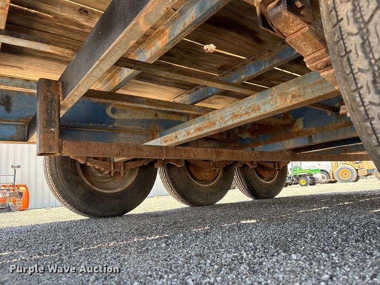 image for item EG9209 1970 Shop Built flatbed trailer