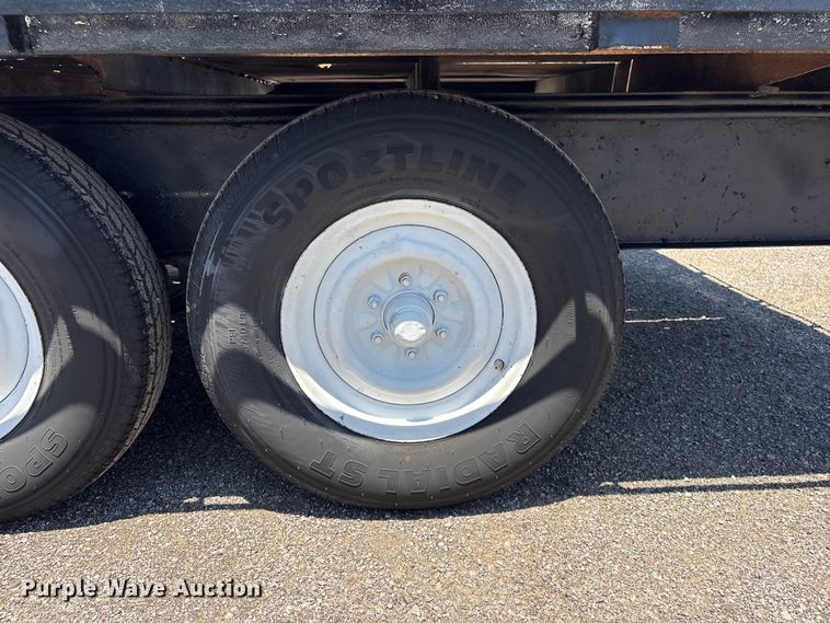 image for item EG9209 1970 Shop Built flatbed trailer