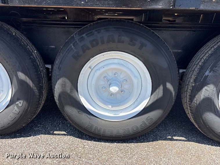 image for item EG9209 1970 Shop Built flatbed trailer