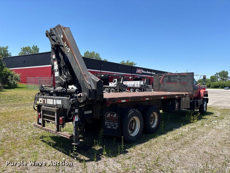 image for item EM5111 2001 GMC C7500 crane truck