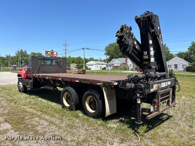 image for item EM5111 2001 GMC C7500 crane truck