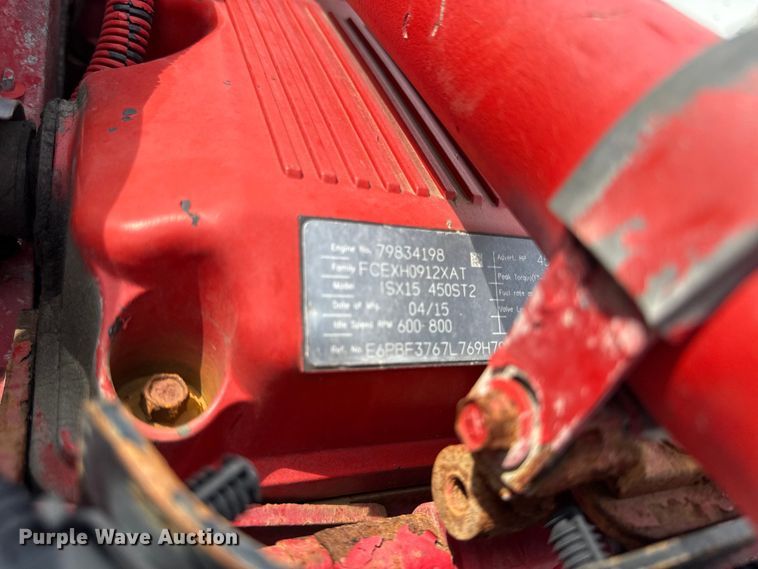 image for item EN0367 2015 Cummins ISX15 engine