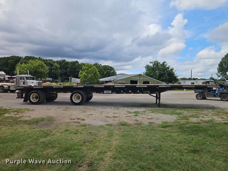 image for item EO8542 1999 Transcraft TL-2000 flatbed trailer