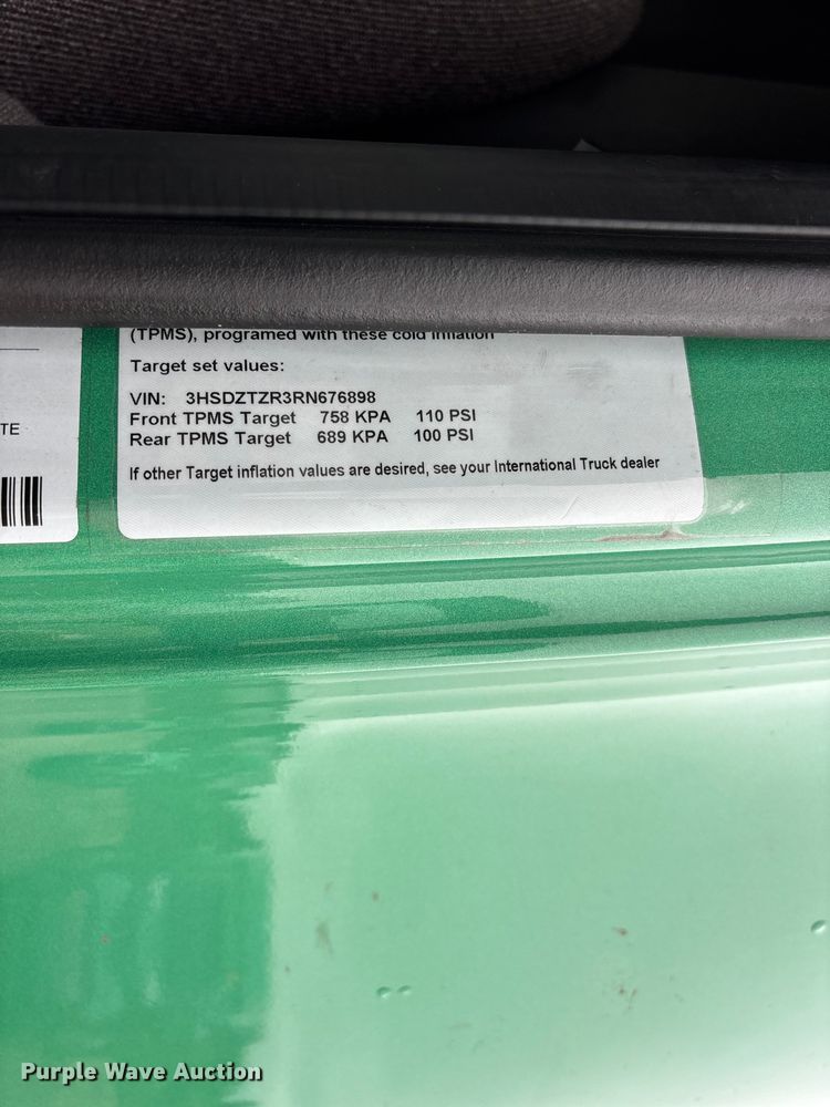 image for item ER3056 2024 International LT625 semi truck