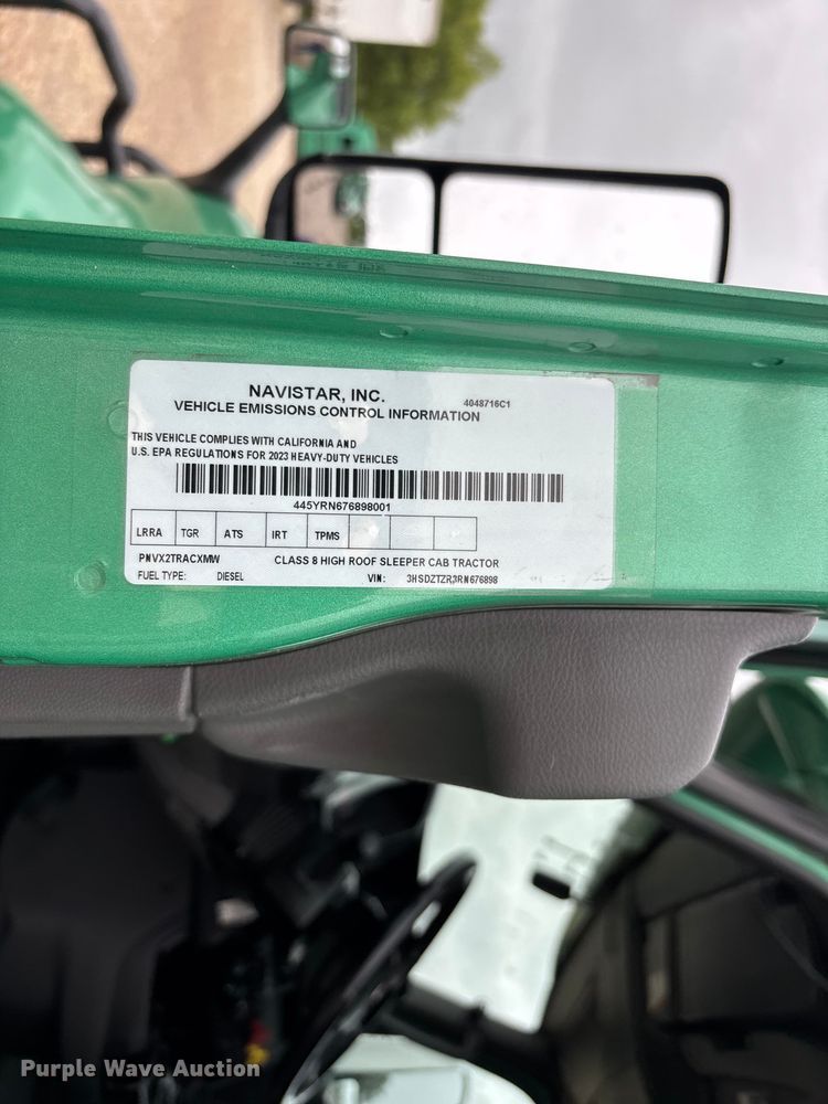image for item ER3056 2024 International LT625 semi truck