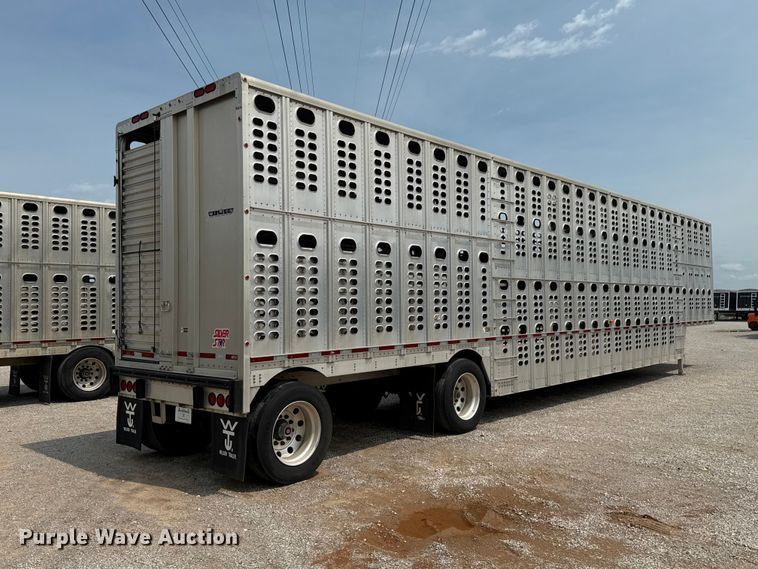 image for item ET6378 2019 Wilson PSDCL-402 livestock trailer
