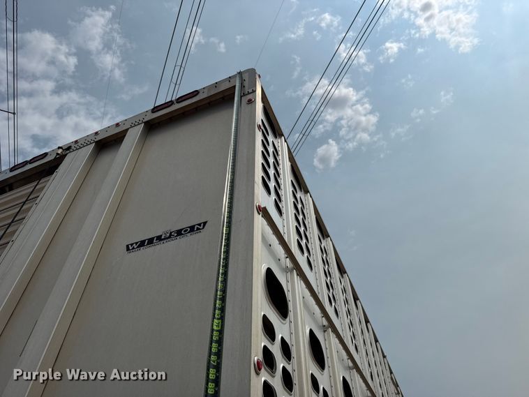 image for item ET6378 2019 Wilson PSDCL-402 livestock trailer