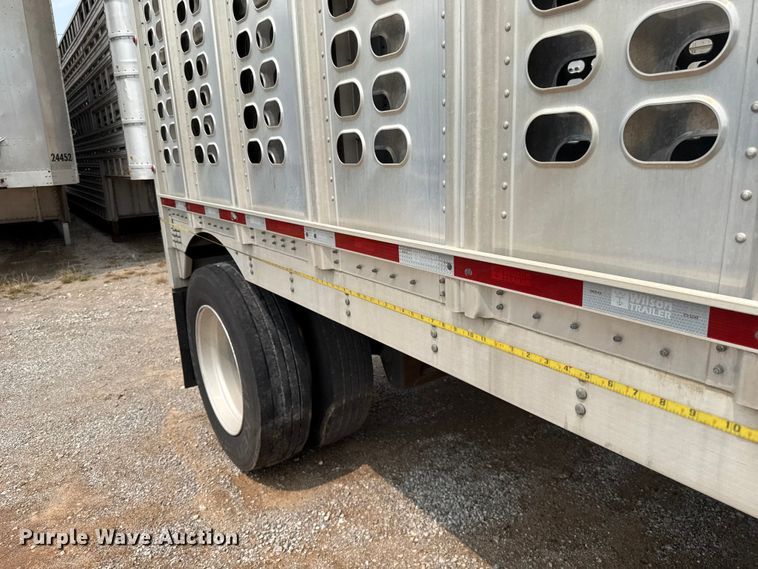 image for item ET6378 2019 Wilson PSDCL-402 livestock trailer