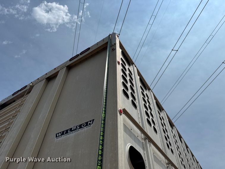 image for item ET6379 2019 Wilson PSDCL-402 livestock trailer