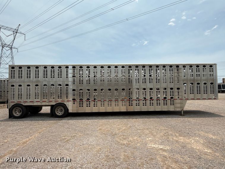 image for item ET6386 2017 Wilson PSDCL-402 livestock trailer