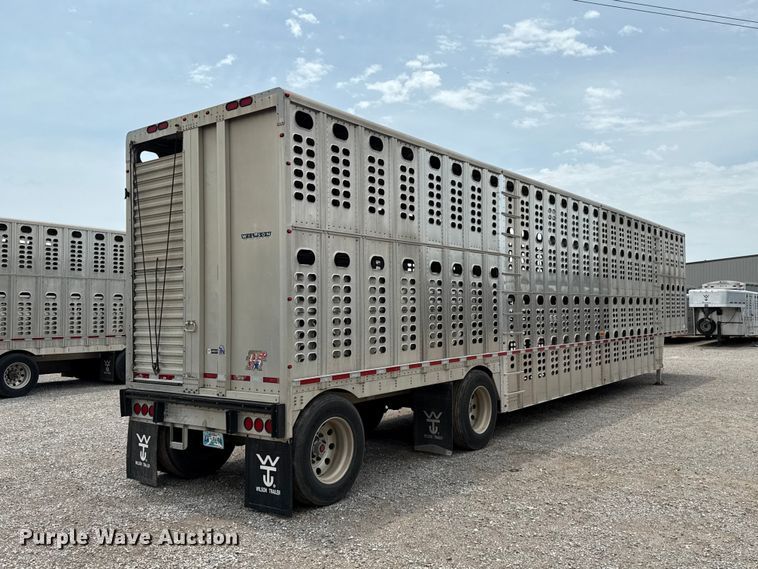 image for item ET6386 2017 Wilson PSDCL-402 livestock trailer