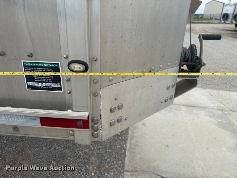 image for item ET6389 2020 Wilson PSDCL-402 livestock trailer