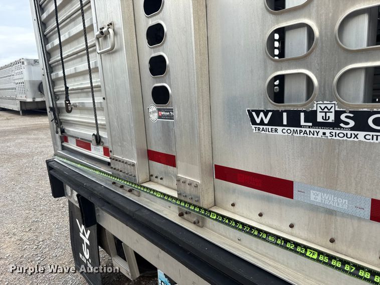 image for item ET6390 2019 Wilson PSDCL- 402 livestock trailer