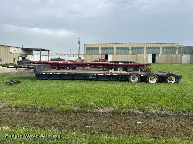 image for item EW4936 1995 Trail King TK70ES-483 drop deck equipment trailer