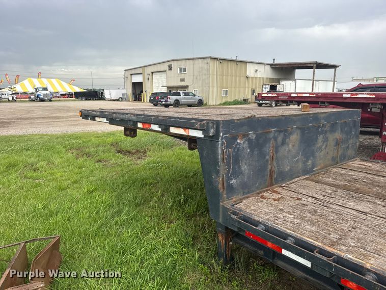 image for item EW4936 1995 Trail King TK70ES-483 drop deck equipment trailer