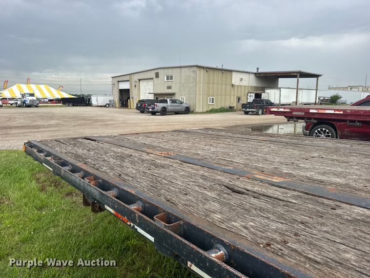 image for item EW4936 1995 Trail King TK70ES-483 drop deck equipment trailer