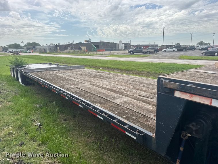 image for item EW4936 1995 Trail King TK70ES-483 drop deck equipment trailer