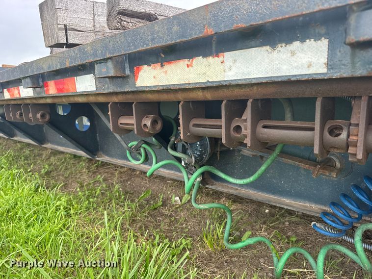image for item EW4936 1995 Trail King TK70ES-483 drop deck equipment trailer