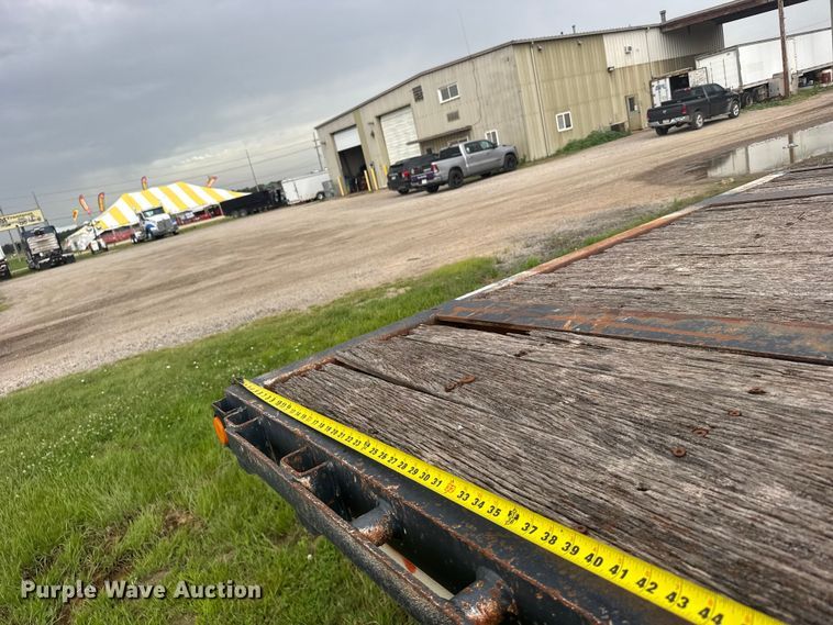 image for item EW4936 1995 Trail King TK70ES-483 drop deck equipment trailer
