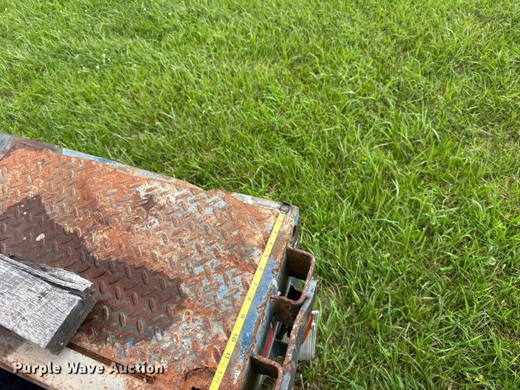image for item EW4936 1995 Trail King TK70ES-483 drop deck equipment trailer