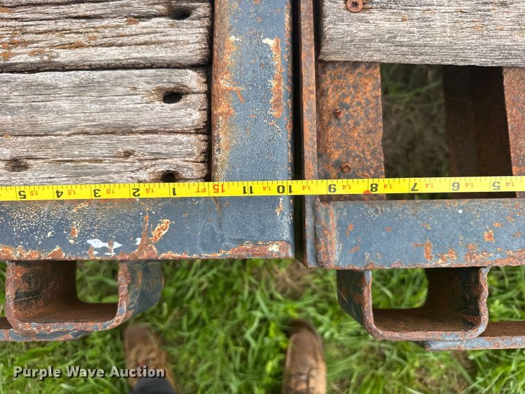 image for item EW4936 1995 Trail King TK70ES-483 drop deck equipment trailer