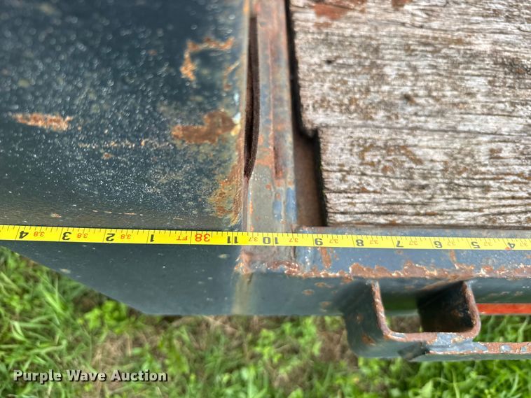 image for item EW4936 1995 Trail King TK70ES-483 drop deck equipment trailer