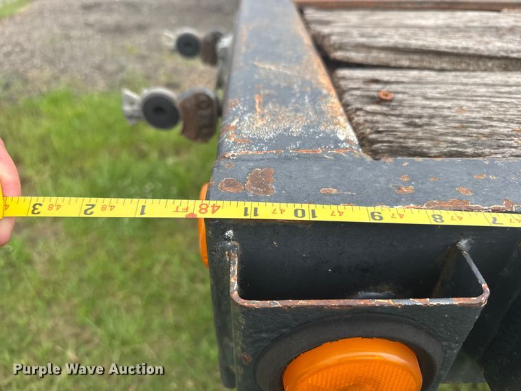 image for item EW4936 1995 Trail King TK70ES-483 drop deck equipment trailer