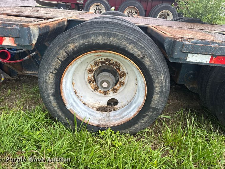image for item EW4936 1995 Trail King TK70ES-483 drop deck equipment trailer