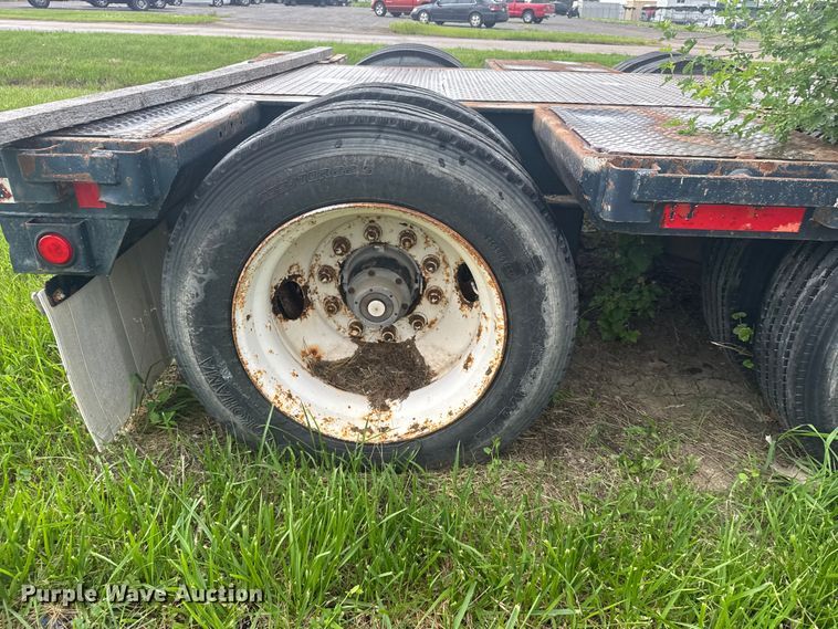 image for item EW4936 1995 Trail King TK70ES-483 drop deck equipment trailer