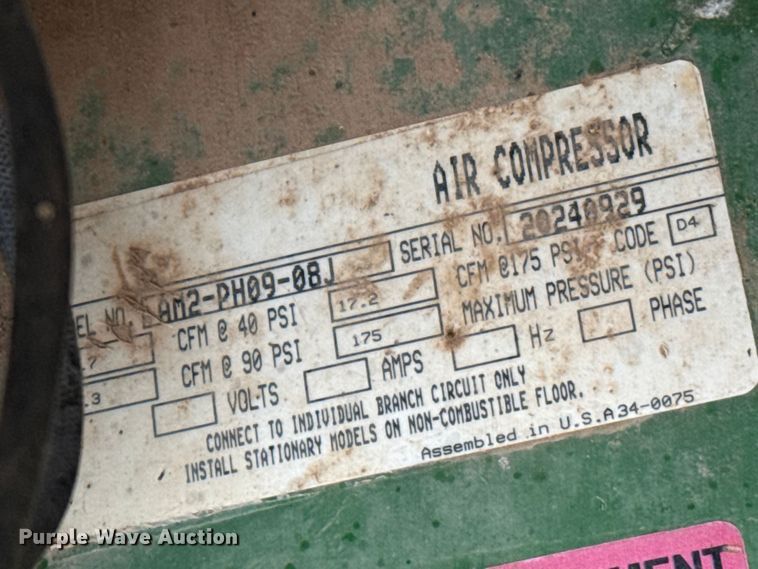 image for item FB6819 (5) air compressors