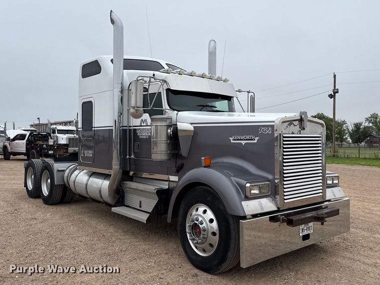 image for item FB6820 1997 Kenworth W900B semi truck