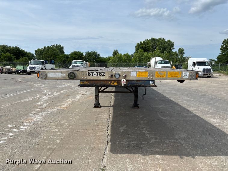image for item FC1694 1999 Utility FS2CHA flatbed trailer