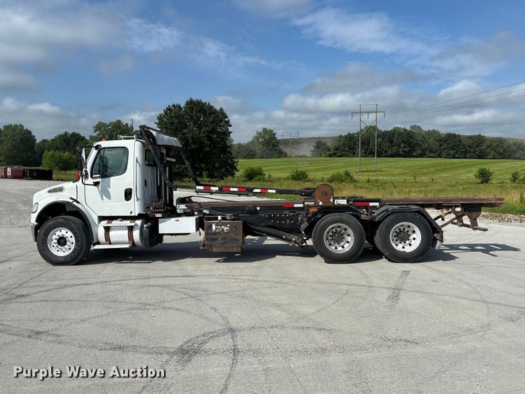 image for item FC1737 2013 Freightliner Business Class M2 roll-off container truck