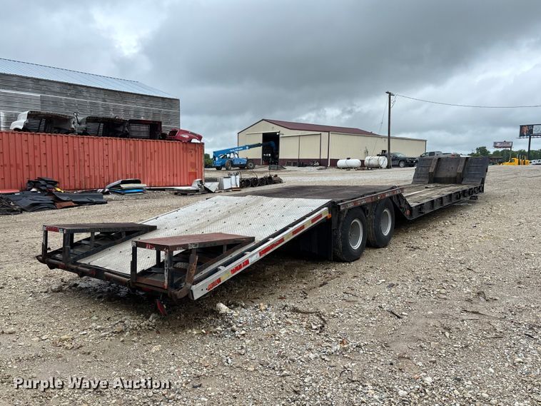 image for item FC1755 1982 Holden Industries double drop deck equipment trailer