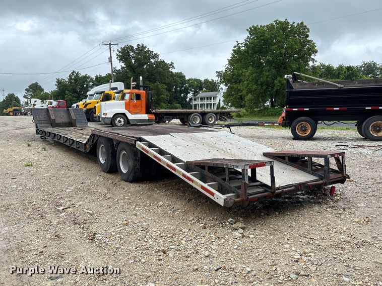 image for item FC1755 1982 Holden Industries double drop deck equipment trailer