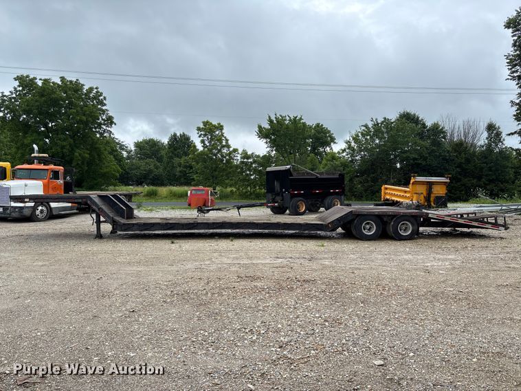 image for item FC1755 1982 Holden Industries double drop deck equipment trailer