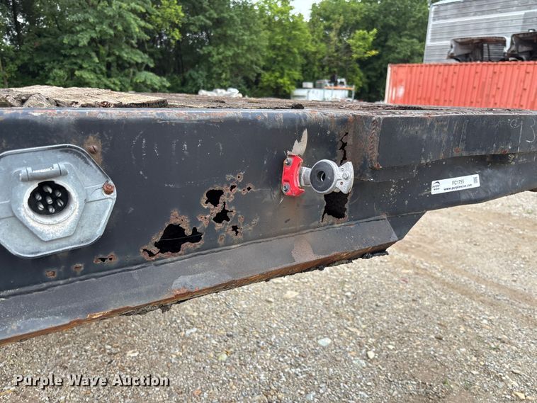 image for item FC1755 1982 Holden Industries double drop deck equipment trailer