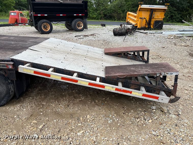 image for item FC1755 1982 Holden Industries double drop deck equipment trailer