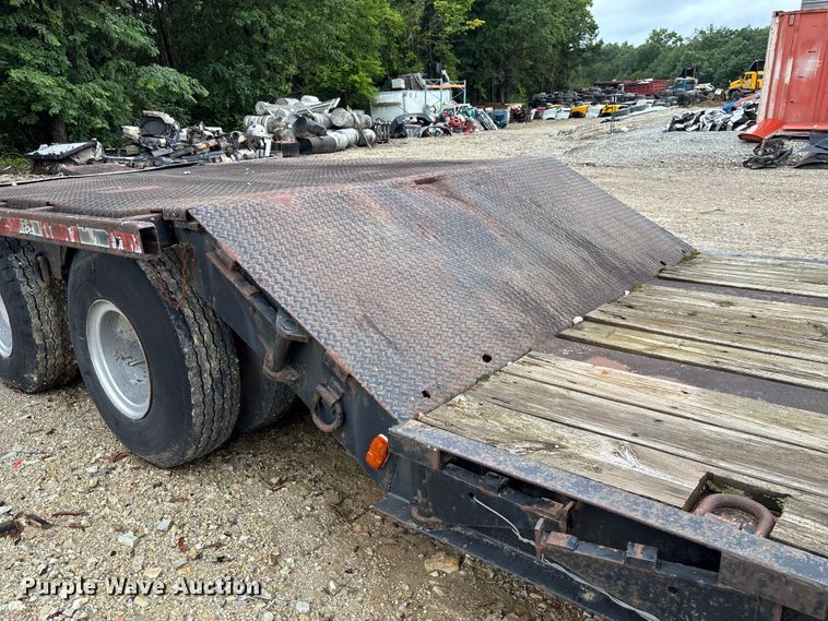 image for item FC1755 1982 Holden Industries double drop deck equipment trailer