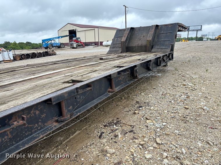 image for item FC1755 1982 Holden Industries double drop deck equipment trailer
