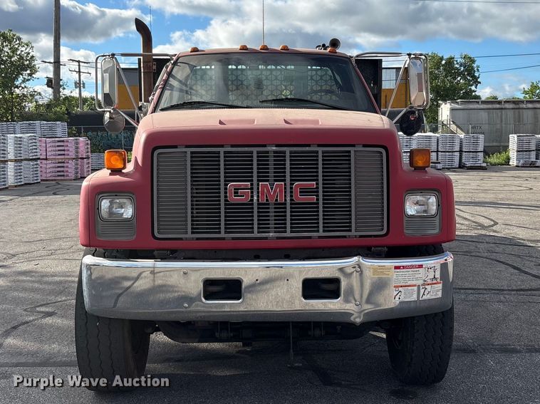 image for item FC2405 2001 GMC C7500 flatbed truck