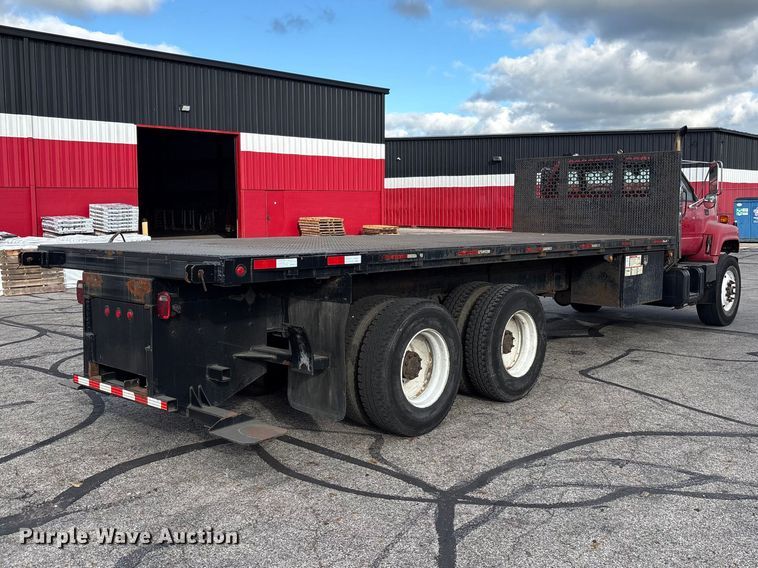 image for item FC2405 2001 GMC C7500 flatbed truck
