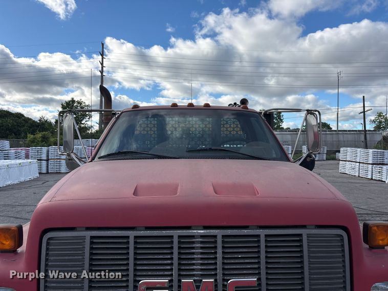 image for item FC2405 2001 GMC C7500 flatbed truck