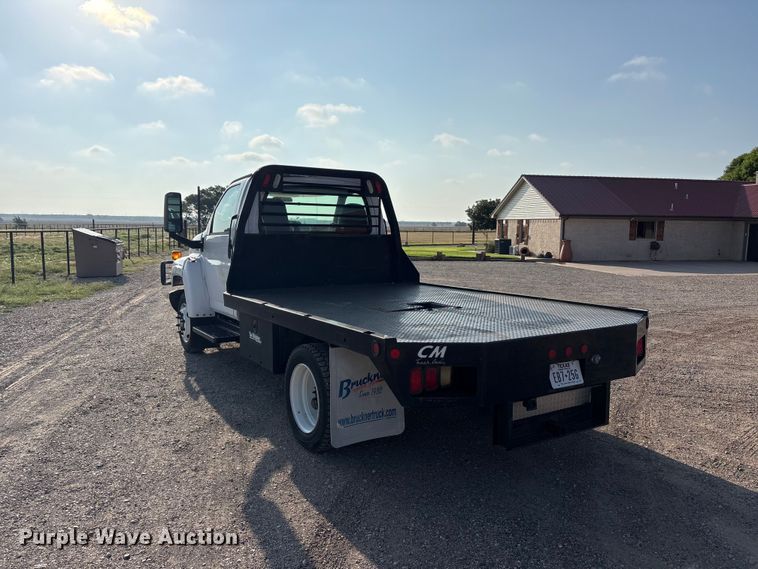 image for item FC2440 2007 GMC C5500 flatbed truck