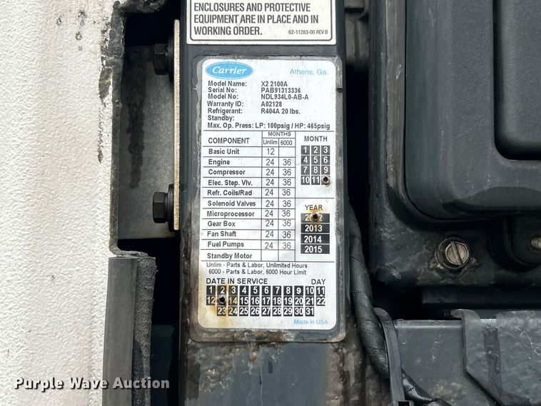 image for item FC2830 2008 Utility  VS2RA refrigerated van trailer