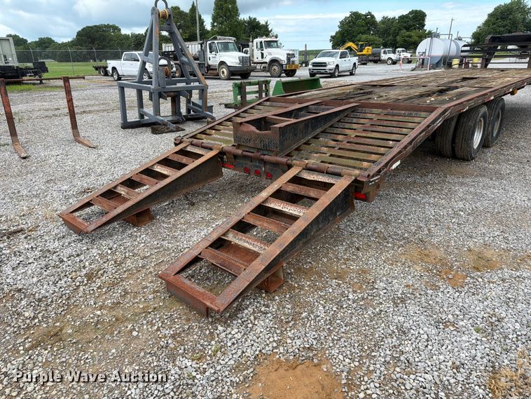 image for item FC3189 2005 Jerry James 34 Dual GN equipment trailer