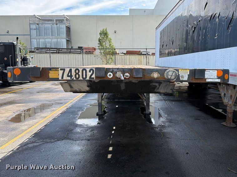 image for item FC3200 2007 Lufkin FL-11 flatbed trailer