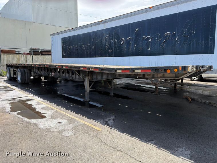 image for item FC3200 2007 Lufkin FL-11 flatbed trailer